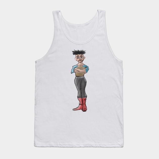 Digital Art Tank Top by Joker & Angel